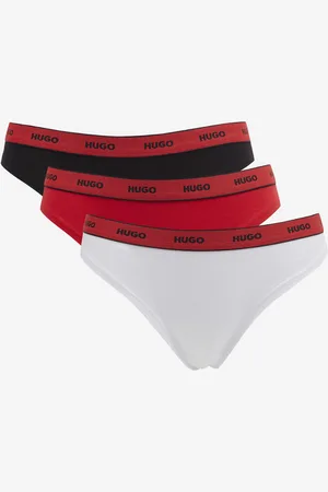 HUGO BOSS Triplet Thong Stripe Kalhotky 3 ks