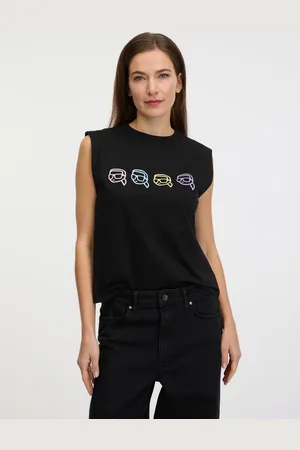 Karl Lagerfeld Ikonik 2.0 Outline Tílko