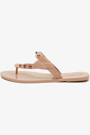 Zaxy Spike Thong Nude Žabky