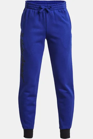 Under Armour UA Rival Fleece Script Tepláky dětské