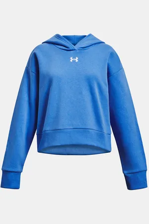 Under Armour UA Rival Fleece Crop Hoodie Mikina dětská