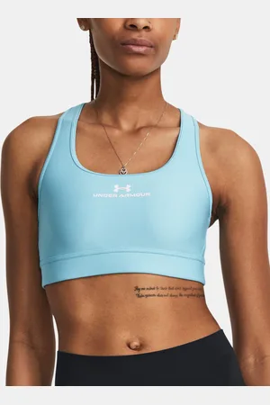 Under Armour UA Mid Evolved Graphic Sportovní podprsenka