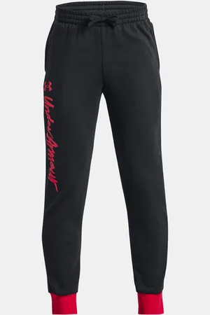 Under Armour UA Rival Fleece Script Tepláky dětské