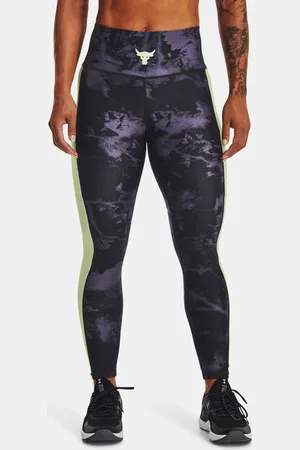 Under Armour UA Project Rock HG Ankle Lg Print Legíny