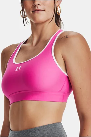 Under Armour UA HG Armour Mid Padless Sportovní podprsenka
