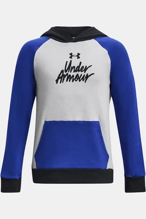 Under Armour UA Rival Fleece Script CB HD Mikina dětská