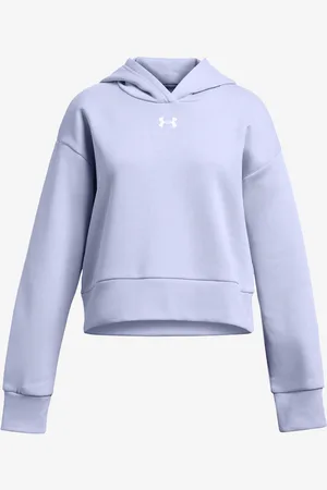 Under Armour UA Rival Fleece Crop Hoodie Mikina dětská
