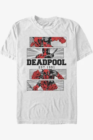 ZOOT FAN. Marvel Deadpool 4 Panel 2 Tone Triko