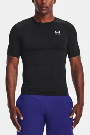 Under Armour HG Armour Comp SS - černá. Triko