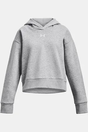 Under Armour UA Rival Fleece Crop Hoodie Mikina dětská