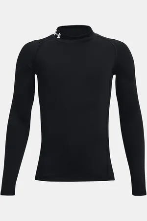 Under Armour UA HG Armour Mock LS Triko dětské