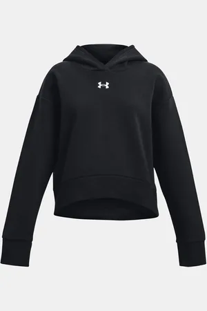 Under Armour UA Rival Fleece Crop Hoodie Mikina dětská