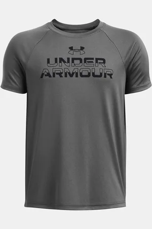Under Armour UA Tech Split Wordmark SS Triko