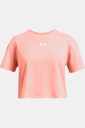 Under Armour UA Crop Sportstyle Logo SS Triko dětské