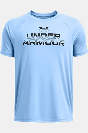 Under Armour UA Tech Split Wordmark SS Triko