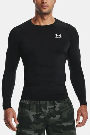 Under Armour UA HG Armour Comp LS - černá Triko