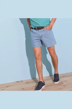 BLANCHEPORTE Šortky s elastickým pasem, z lehkého denimu