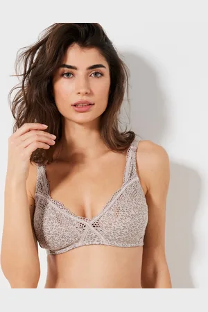 Confidence Lingerie Podprsenka s potiskem zvířecího vzoru Olbia, bez kostic