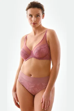 Confidence Lingerie Zmenšující podprsenka z krajky a tylu Camana, s kosticemi