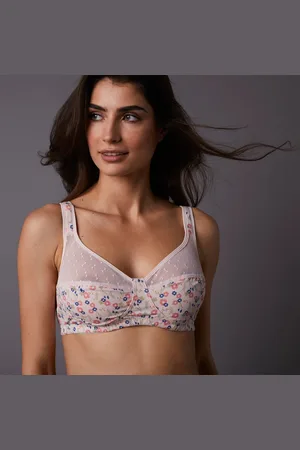 Confidence Lingerie Bavlněná podprsenka s potiskem květin Casma, bez kostic