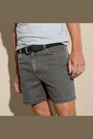 BLANCHEPORTE Šortky s elastickým pasem, z lehkého denimu