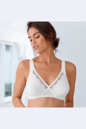 Playtex Sada 2 podprsenek Coeur Croisé, s výšivkou, bez kostic