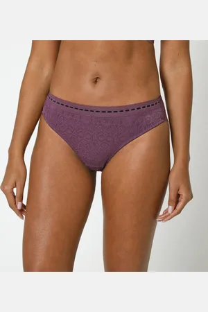 BLANCHEPORTE Kalhotky midi ze strečové krajky Ambato Confidence Lingerie