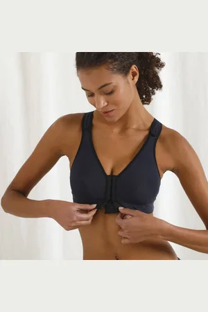 Coeur de Lys Podpůrná podprsenka z bio bavlny pro ženy po operaci prsu ® , se zapínáním vpředu