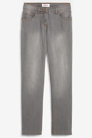 bonprix Strečové džíny High Waist, Straight
