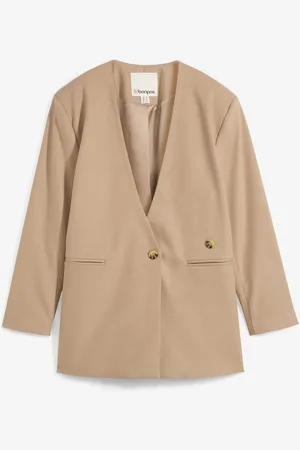 bonprix Oversize blejzr s různými variantami zapínání, ze směsi s viskózou