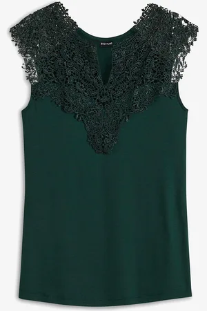 bonprix Top s krajkou