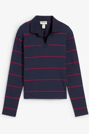 bonprix Triko polo s organickou bavlnou