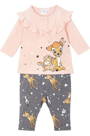 bonprix Kojenecké tričko Disney + legíny (2dílná souprava)