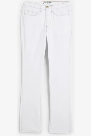 bonprix Strečové džíny Mid Waist Straight