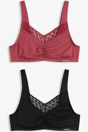 bonprix Podprsenkový top Feel Comfort z měkkého materiálu (2 ks v balení)