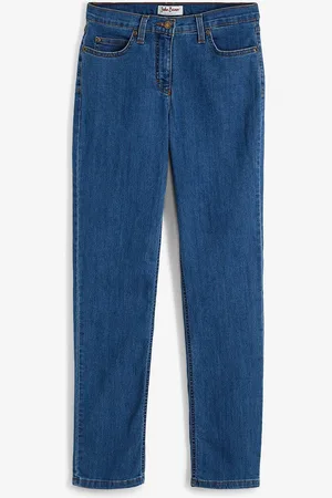 bonprix Strečové džíny High Waist, Straight