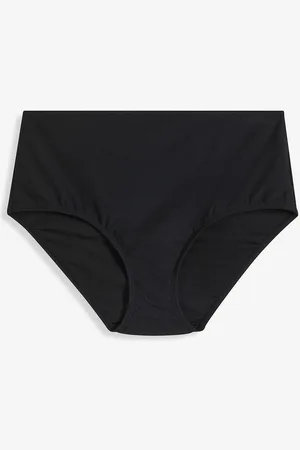 bonprix Stahovací bikinové kalhotky s vysokým pasem, lehce tvarující efekt