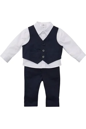 bonprix Baby košile+vesta+kalhoty (3dílná souprava)