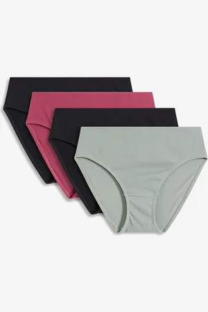 bonprix Maxi kalhotky z žebrového mikrovlákna (4 ks v balení)