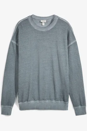 bonprix Mikina se sepraným vzhledem, Loose Fit