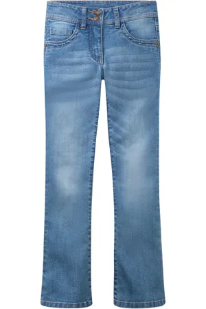 bonprix Strečové džíny Bootcut, Mid Waist