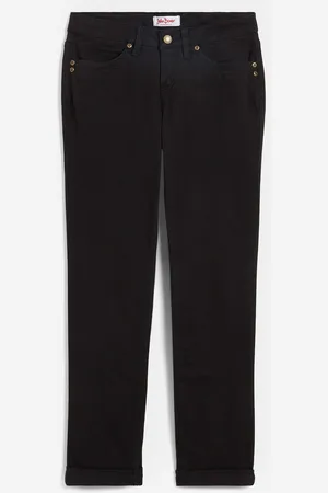 bonprix Strečové džíny Straight, Mid Waist