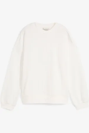 bonprix Oversize mikina z čisté bavlny