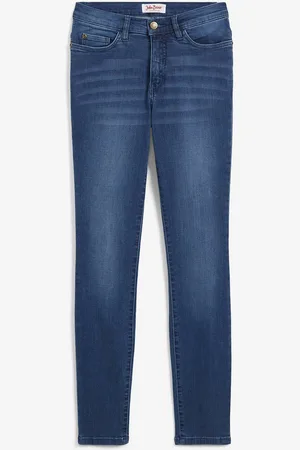 bonprix Slim Fit high Waist džíny se zeštíhlujícím efektem