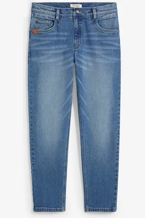bonprix Strečové džíny z těžkého, robustního denimu, Relaxed Fit, Tapered
