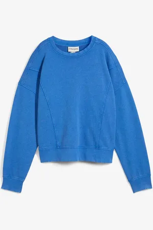 bonprix Oversize mikina z měkké směsi bavlny a viskózy