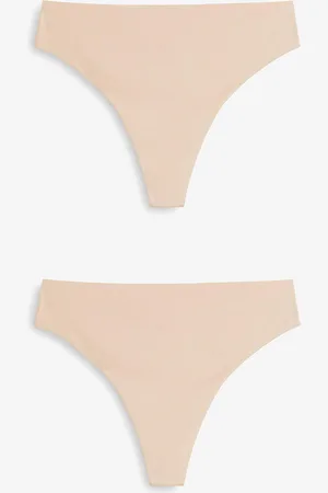 bonprix Tanga s vysokým pasem a lesklým efektem (2 ks)