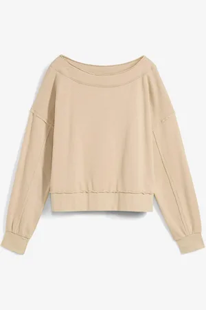 bonprix Oversize mikina z měkké bavlněné směsi