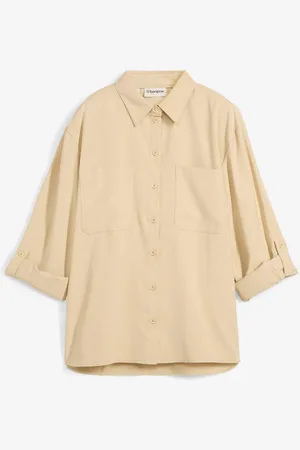 bonprix Halenka ze splývavé viskózové směsi