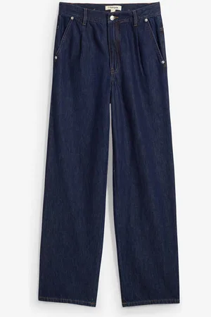bonprix Džíny Straight, High Waist, nízký podíl streče